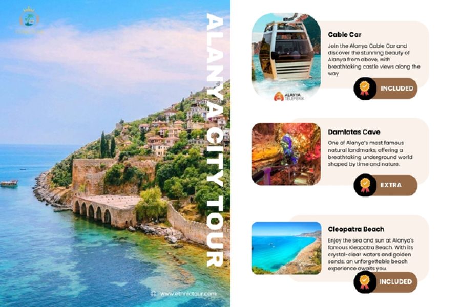 Alanya City & Cable Car