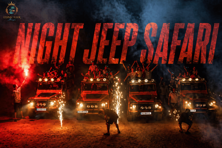 Night Jeep Safari & Boat