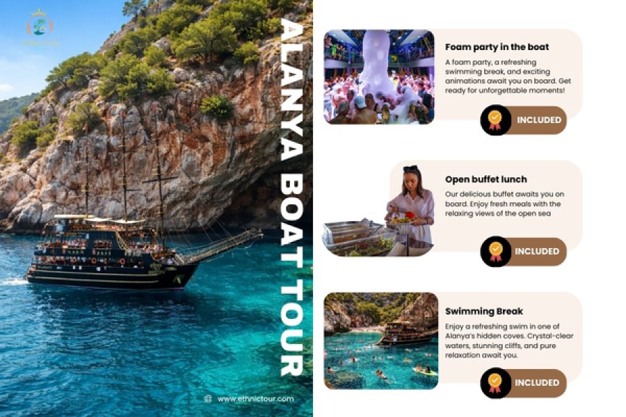 Alanya boat tour
